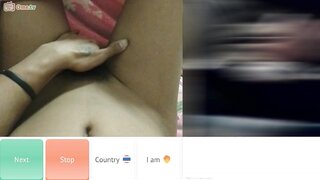 Hairy Thai Girl Masturbating on Ometv