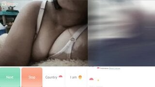 Hot Indonesia Slut show Boobs