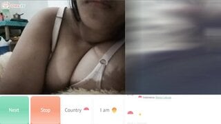 Hot Indonesia Slut show Boobs
