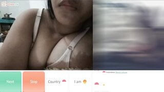 Hot Indonesia Slut show Boobs