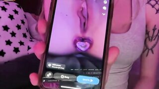 Sexy bitch shows picture and video