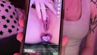 Sexy bitch shows picture and video