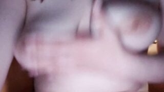 Russian milf plays with herself