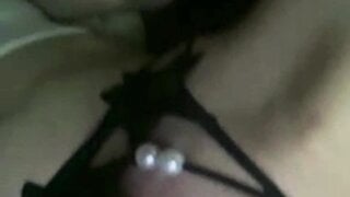 Masked Russian whore loves to be submissive