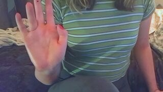 Shy Emma Plays On Skype (2018)