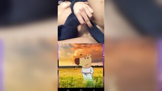 Beautiful chilean show perfect body and masturbating
