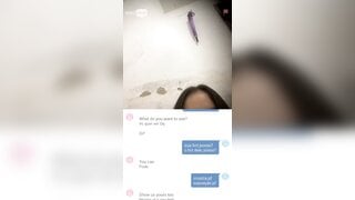 Brazilian white slut showed her pussy and boobs with no shame