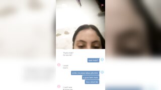 Brazilian white slut showed her pussy and boobs with no shame