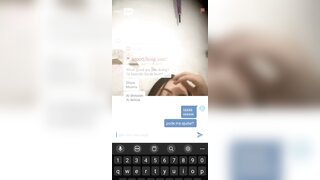 Brazilian white slut showed her pussy and boobs with no shame