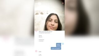 Brazilian white slut showed her pussy and boobs with no shame