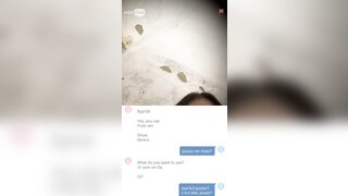 Brazilian white slut showed her pussy and boobs with no shame