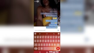 Minichat / Chilean girl helps me cum in her mouth and tits