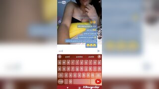 Minichat / Chilean girl helps me cum in her mouth and tits