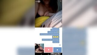 Minichat / Chilean girl helps me cum in her mouth and tits
