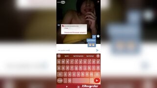 Minichat / Chilean girl helps me cum in her mouth and tits