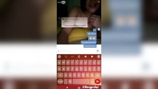 Minichat / Chilean girl helps me cum in her mouth and tits