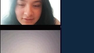 Omchater Latina Lesbian Masturbates