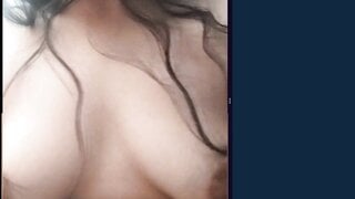 Omchater Latina Lesbian Masturbates