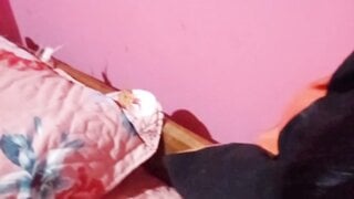 Argentinian teen shows her tits and tongue