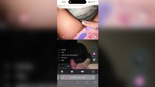 Horny teen loves to play with masked man’s big cock