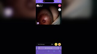 Big Indian boobs and nipples on Monkey App
