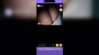 Big Indian boobs and nipples on Monkey App