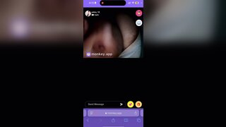 Big Indian boobs and nipples on Monkey App