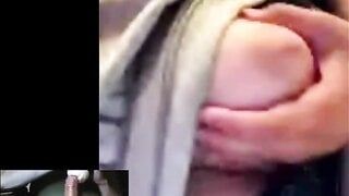 Nerdy, Chubby Teen with Big Tits Flashes Kingdickflash