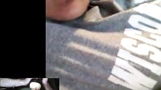 Nerdy, Chubby Teen with Big Tits Flashes Kingdickflash