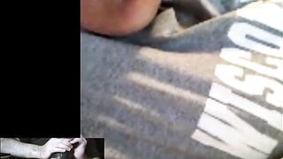 Nerdy, Chubby Teen with Big Tits Flashes Kingdickflash