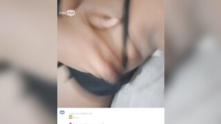 Hot brazilian masturbates