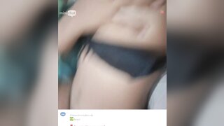 Hot brazilian masturbates
