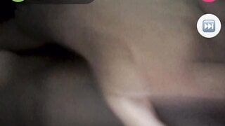 Brazilian shows off her body and ass on monkey app