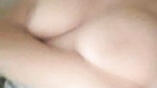 Brazilian bride showing her breasts