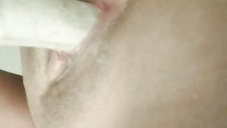 Using dildo