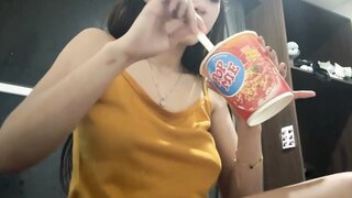 Hungry Indonesian