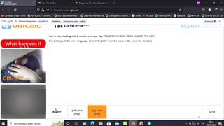 Omegle women flash their boobs 29-08-2022