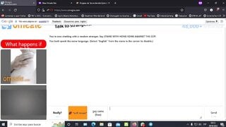 Omegle women flash their boobs 29-08-2022