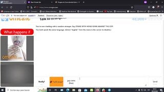 Omegle women flash their boobs 29-08-2022