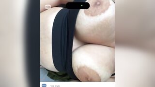 israeli solider girl showing off her goods