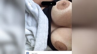 israeli solider girl showing off her goods