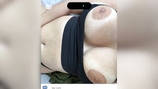 israeli solider girl showing off her goods