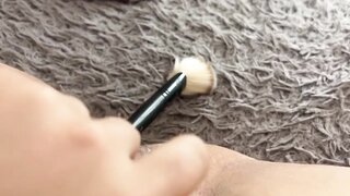 Russian hoe fucks her self
