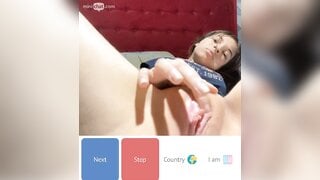 Beautiful teen girl masturbate until cumming