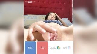 Beautiful teen girl masturbate until cumming