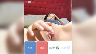 Beautiful teen girl masturbate until cumming