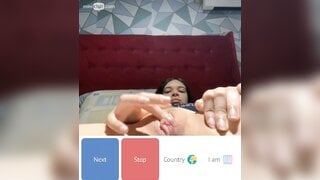 Beautiful teen girl masturbate until cumming