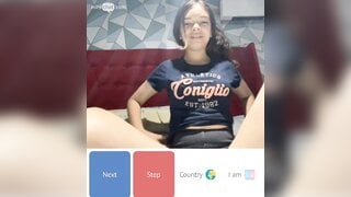 Beautiful teen girl masturbate until cumming