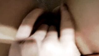 Slut gets off through her panties