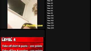 Chubby Girl plays OmegleGame